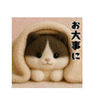 午年ハチワレ猫の冬＆年末年始スタンプ（個別スタンプ：31）