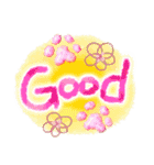 年末年始に使えるオシャレな肉球(再販)（個別スタンプ：17）