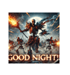 冥界スカル軍団（個別スタンプ：4）