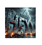 冥界スカル軍団（個別スタンプ：12）