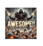 冥界スカル軍団（個別スタンプ：21）