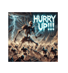 冥界スカル軍団（個別スタンプ：35）