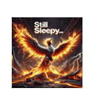 最強の不死鳥：バーニング・フェニックス（個別スタンプ：2）