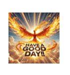 最強の不死鳥：バーニング・フェニックス（個別スタンプ：4）