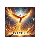 最強の不死鳥：バーニング・フェニックス（個別スタンプ：6）