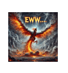 最強の不死鳥：バーニング・フェニックス（個別スタンプ：7）