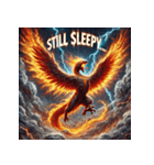 最強の不死鳥：バーニング・フェニックス（個別スタンプ：14）