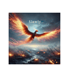 最強の不死鳥：バーニング・フェニックス（個別スタンプ：16）