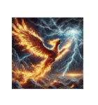 最強の不死鳥：バーニング・フェニックス（個別スタンプ：19）