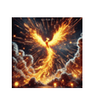 最強の不死鳥：バーニング・フェニックス（個別スタンプ：20）