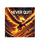 最強の不死鳥：バーニング・フェニックス（個別スタンプ：25）