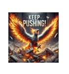 最強の不死鳥：バーニング・フェニックス（個別スタンプ：28）