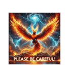 最強の不死鳥：バーニング・フェニックス（個別スタンプ：33）