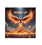 最強の不死鳥：バーニング・フェニックス（個別スタンプ：37）