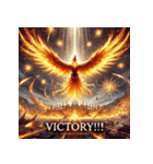 最強の不死鳥：バーニング・フェニックス（個別スタンプ：38）