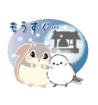 シマエナガ⭐︎シーちゃん達の年末年始/改（個別スタンプ：18）