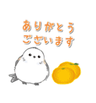 シマエナガ⭐︎シーちゃん達の年末年始/改（個別スタンプ：22）