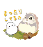 シマエナガ⭐︎シーちゃん達の年末年始/改（個別スタンプ：27）