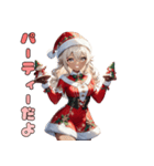 ギャルサンタが来ましたよ☆（個別スタンプ：38）