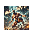 爆裂プロレス魂（個別スタンプ：3）