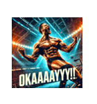 爆裂プロレス魂（個別スタンプ：6）