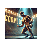 爆裂プロレス魂（個別スタンプ：7）