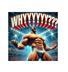 爆裂プロレス魂（個別スタンプ：8）