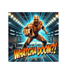 爆裂プロレス魂（個別スタンプ：13）