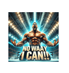 爆裂プロレス魂（個別スタンプ：15）