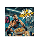 爆裂プロレス魂（個別スタンプ：17）