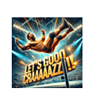 爆裂プロレス魂（個別スタンプ：23）