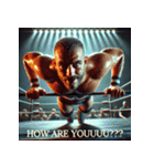 爆裂プロレス魂（個別スタンプ：25）