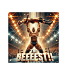 爆裂プロレス魂（個別スタンプ：30）