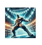 爆裂プロレス魂（個別スタンプ：35）