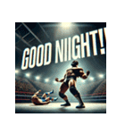 爆裂プロレス魂（個別スタンプ：38）