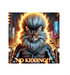 爆走！最強ネコ総長（個別スタンプ：7）