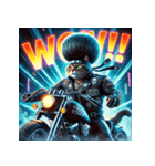 爆走！最強ネコ総長（個別スタンプ：8）