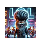 爆走！最強ネコ総長（個別スタンプ：12）