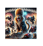 爆走！最強ネコ総長（個別スタンプ：15）