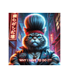 爆走！最強ネコ総長（個別スタンプ：20）