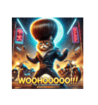 爆走！最強ネコ総長（個別スタンプ：22）