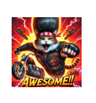 爆走！最強ネコ総長（個別スタンプ：30）