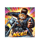 爆走！最強ネコ総長（個別スタンプ：33）