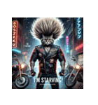 爆走！最強ネコ総長（個別スタンプ：35）