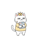 王冠猫のチートデイ（個別スタンプ：24）