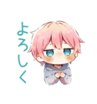 ジト目パーカーくんの冬（個別スタンプ：34）