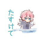 ジト目パーカーくんの冬（個別スタンプ：39）