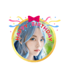 AI美人4・誕生日‪おめでとう☆ありがとう（個別スタンプ：1）