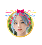 AI美人4・誕生日‪おめでとう☆ありがとう（個別スタンプ：5）