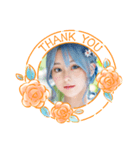 AI美人4・誕生日‪おめでとう☆ありがとう（個別スタンプ：8）